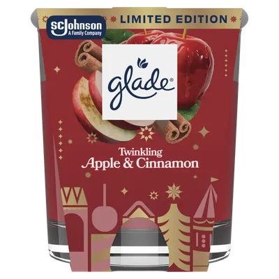 Glade Kaars twinkling apple & cinnamon