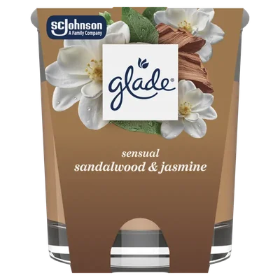 Glade Kaars sensual sandalwood & jasmine