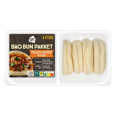 AH Bao bun pulled chicken