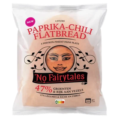 No Fairytales Paprika-chili flatbread