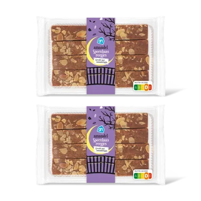 AH Amandel speculaas reepjes 2-pack