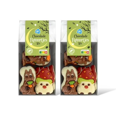 AH Chocoladefiguurtjes 2pack