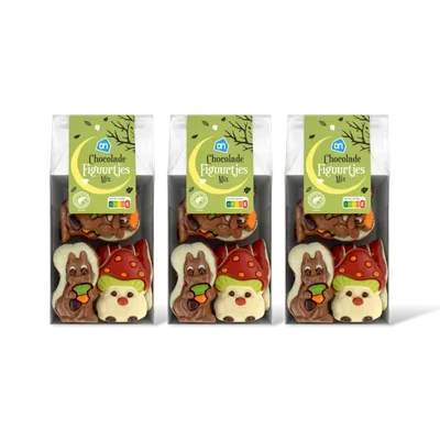 AH Chocoladefiguurtjes 3pack