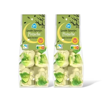 AH Gevulde chocoladefiguurtjes 2-pack