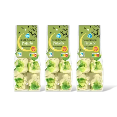 AH Gevulde chocoladefiguurtjes 3-pack