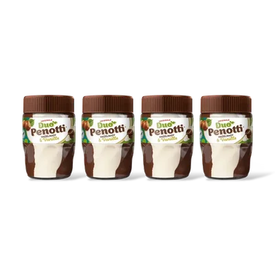 Duo Penotti Hazelnoot & Vanille 4-pack
