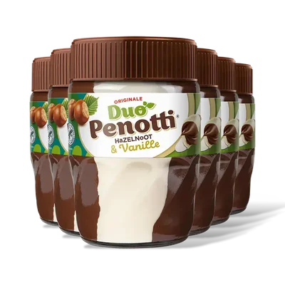 Duo Penotti Hazelnoot & Vanille 6-pack