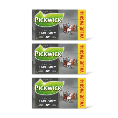 Pickwick Pickwick Earl grey value pack 3-pack