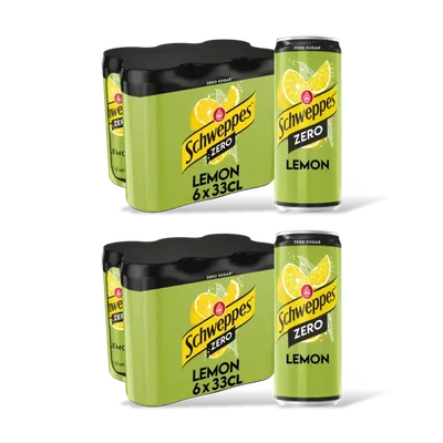 Schweppes Schweppes Lemon zero 12-pack
