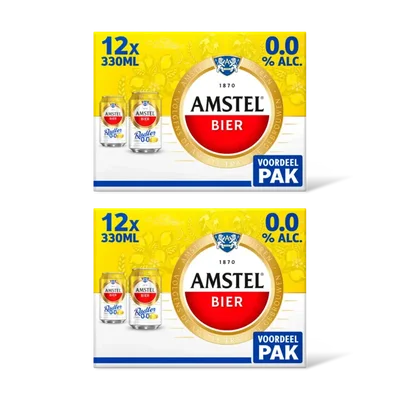Amstel Radler citroen 0.0 12-pack 2-pack