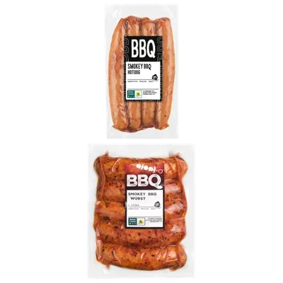 AH BBQ Smokey worst pakket