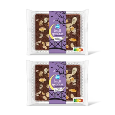 AH Gevuld speculaas met amandelspijs 2-pack