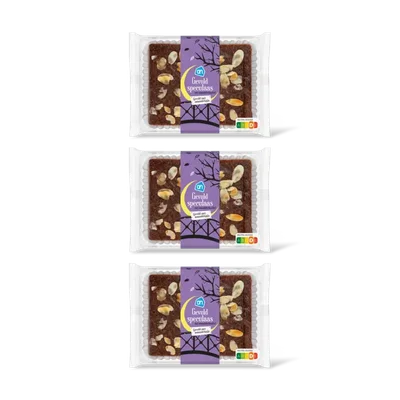 AH Gevuld speculaas met amandelspijs 3-pack