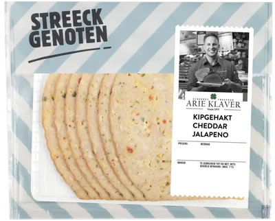 Streeckgenoten Kipgehakt cheddar jalapeno