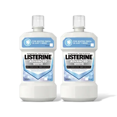 Listerine Advanced white 2-pack