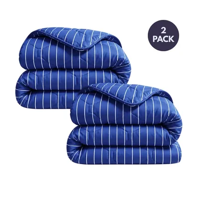 HappyBed 2 wasbare dekbedden 140x220 cm blue