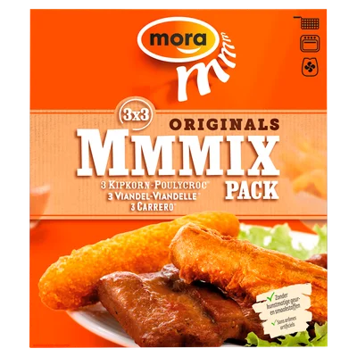 Mora Originals 3 x 3 Mmmix Pack