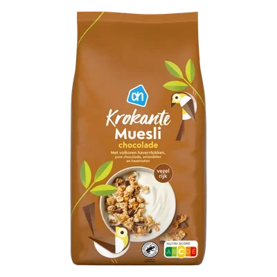 AH Krokante muesli chocolade