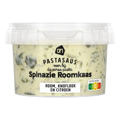 AH Pastasaus spinazie roomkaas