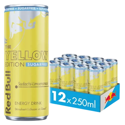 Red Bull Sudachi limoen sugarfree 12-pack
