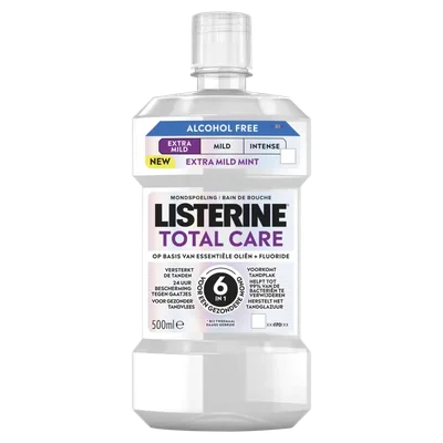 Listerine Total Care Alcoholvrij Extra Mild