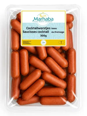 Marhaba Cocktailworstjes kaas