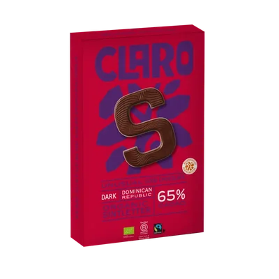 Claro Sintletter puur 65% cacao