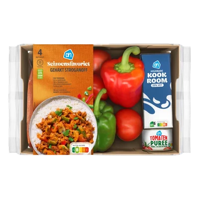 AH Gehakt stroganoff verspakket