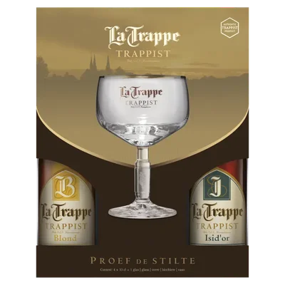 La Trappe Giftpack + glas