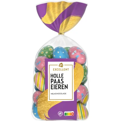 AH Excellent Holle paaseieren melkchocolade