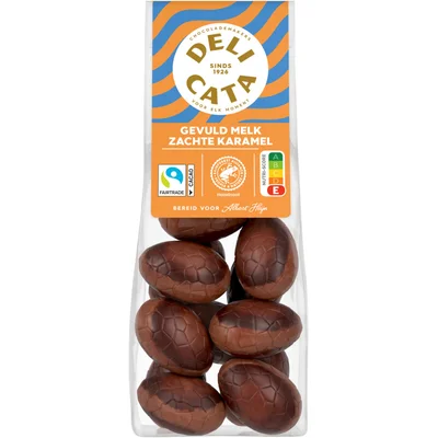 Delicata Paaseitjes gevuld melk zachte karamel