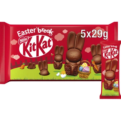Kitkat Melkchocolade paashaas 5-pack