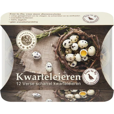 Van Beek Kwarteleieren