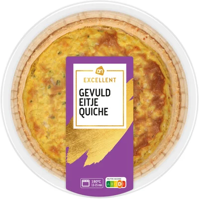 AH Excellent Gevuld eitje quiche