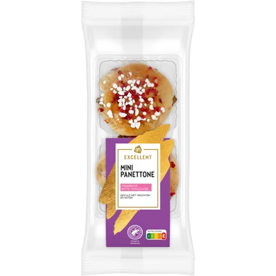 AH Excellent Mini panettone framboos choco