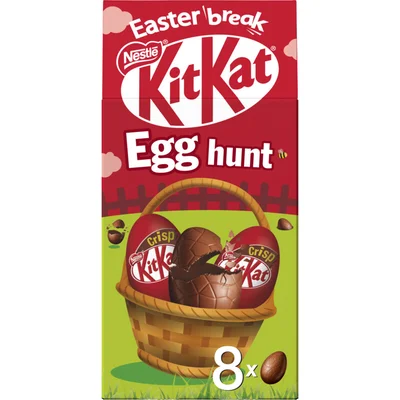 Kitkat Egg hunt melkchocolade paaseieren