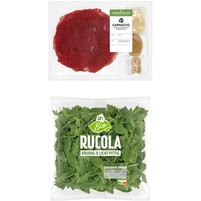 AH Greenfields Carpaccio pakket