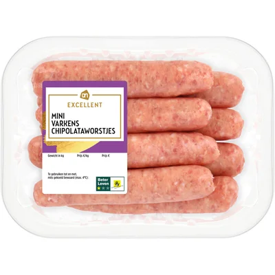 AH Excellent Mini varkenschipolataworstje