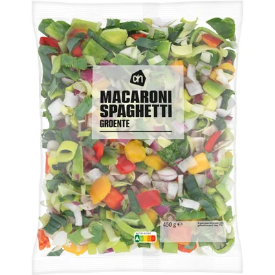 AH Macaroni spaghetti groente
