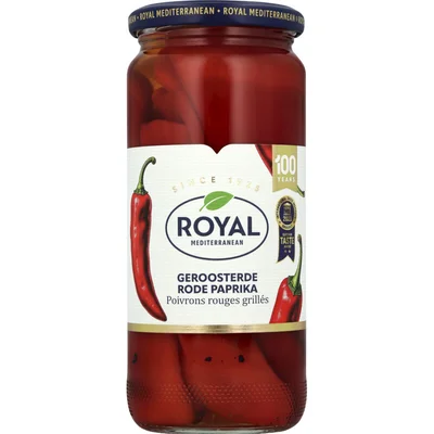 Royal Geroosterde rode paprika