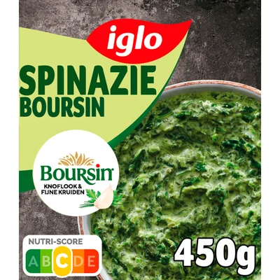 Iglo Spinazie met boursin