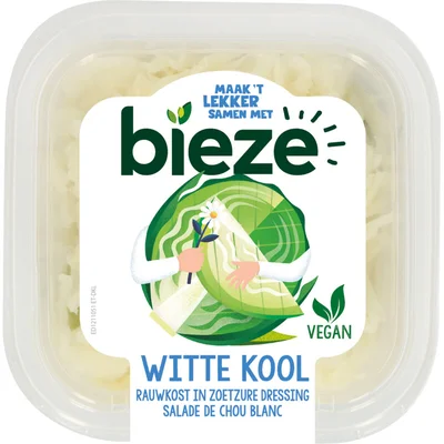 Bieze Witte kool rauwkost