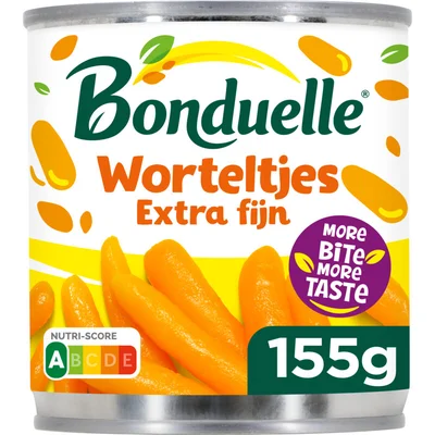 Bonduelle Worteltjes extra fijn