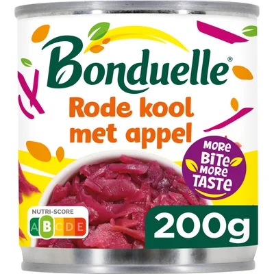 Bonduelle Rode kool met appel