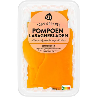 AH Pompoen lasagneblad