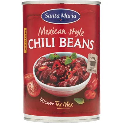 Santa Maria Mexican style chili bonen