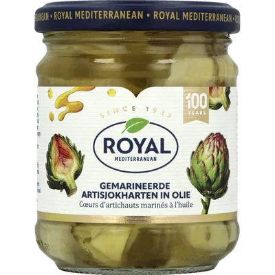 Royal Gemarineerde artisjokharten in olie
