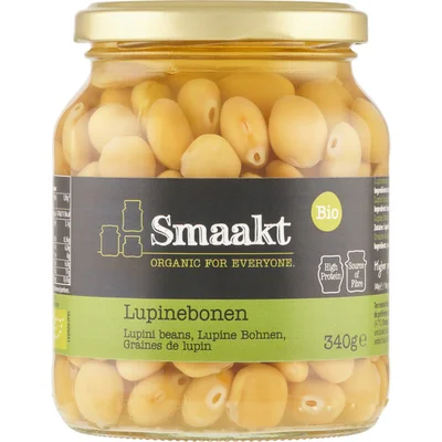 Smaakt Lupine bonen