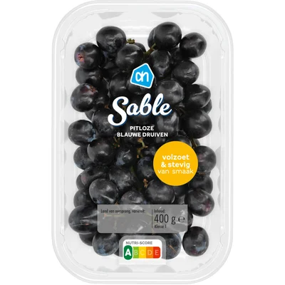 AH Sable pitloze blauwe druiven