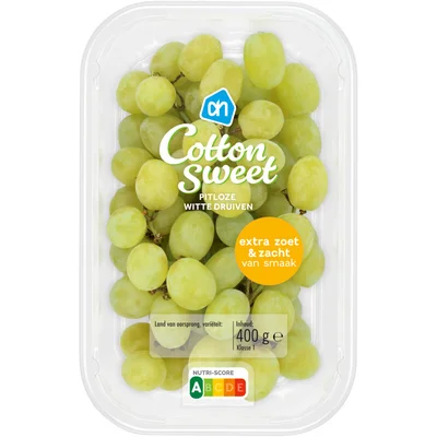 AH Cotton sweet pitloze witte druiven